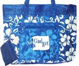Custom Floral Beach Bag W/Wallet