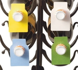 Blank Wine Bottle Paper Tags/ 4 Colors