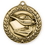 Custom 2 3/4'' Book & Lamp Wreath Award Medal, Price/piece
