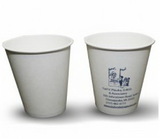 Custom 12 Ounce White Paper Cup, 2.375