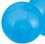 Custom 12" Inflatable Translucent Blue Beach Ball, Price/piece