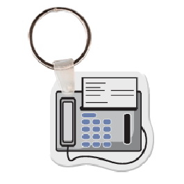 Custom Fax Machine Key Tag