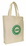 Custom Canvas Tote Bag (14"x13"x3"), Price/piece