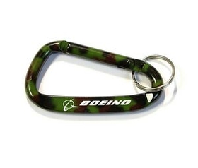 Custom Camouflage Carabiner, 3 1/8" W X 1 3/4" H X 8Cm Thick