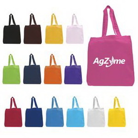 Custom Economy Tote with Gusset -- Colored Bags, 15" W x 16" H x 3" D