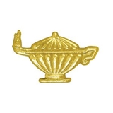 Custom Chenille Pin Lamp Of Knowledge
