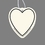 Custom Heart (Tall) Paper A/F W/Tab, Price/piece