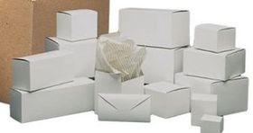 Custom White Giftware Box (6"x6"x4")