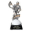 Custom 7 1/4" Lacrosse Trophy w/Lacrosse Figure, Price/piece