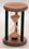 Custom 3 Minute Wooden Sand Timer (Screened) (3"x4 3/4"), Price/piece