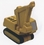 Custom Backhoe Stress Reliever Squeeze Toy, Price/piece