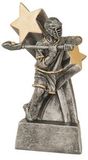 Custom Male Lacrosse Super Star Resin Figure Trophy (6
