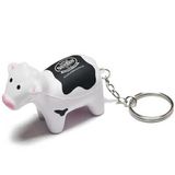 Custom Cow Keychain