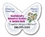 Custom TuffMag Stock 30 Mil Butterfly Magnet, 2.75" W x 2.5" H x 30 Thick, Price/piece