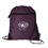Vitronic Mesh Pocket 210D Nylon Drawcord Bag, 14" W X 16.5" H - Custom, Price/each