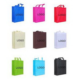 Custom Non-woven Shopping Bag, 12" L x 4" W x 15" H