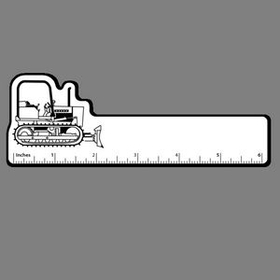 Custom Bulldozer (Deep Tread) 6 Inch Ruler