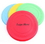Custom Silicone Flying Discs, 6 7/8" L x 6 7/8" W, Price/piece