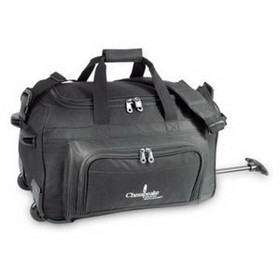 Custom Vanguard Rolling Duffel, Travel Bag, Gym Bag, Carry on Luggage Bag, Weekender Bag, Sports bag, 20" W x 12.5" H x 11" D