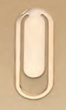 Custom Gold Plated Bookmark (1