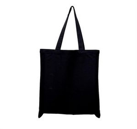 Custom Promotional Tote with Self Fabric Handles, 15" W x 16" H