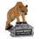 Custom Cougar School Mascot w/ Plate, Price/piece