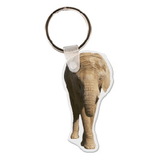 Custom Elephant 2 Animal Key Tag
