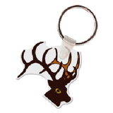 Deer Head Animal Key Tag