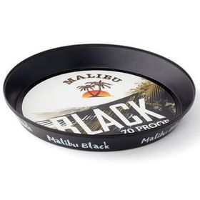 Custom 13" Round Textured Serving Tray w/Decal
