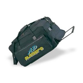 Custom 22" Rolling Duffle Bag, Travel Bag, Gym Bag, Carry on Luggage Bag, Weekender Bag, Sports bag