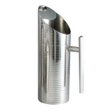 Custom 52 Oz. Lines Stainless Steel Water Pitcher