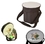 Custom Full Color Sublimation Foldable Insulated Cooler, 11 1/2" Diameter X 11" H, Price/piece