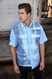 Custom Short Sleeve Woven Fishing Shirt