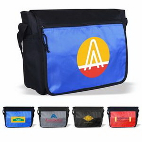 Laptop Messenger Bag, Personalised Messenger Bag, Custom Messenger Bag, Adevertising Messenger, 15" L x 12" W x 4.5" H