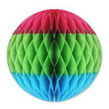 Custom Tri-Color Tissue Ball, 12