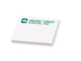 Custom 25 Sheet Multi-Tac Sticky Note Rectangle Pad (2