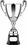 Custom Plain Cup Body Euro Trophy Award on Base / 8 1/2", Price/piece