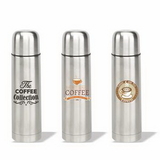 17 oz. Stainless Steel Vacuum Flask, Personalised Flask, Custom Logo Flask, Printed Flask, 9.75
