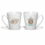 Custom 10 oz Latte Mug (White), 3.875" H x 3.625" Diameter x 2.5" Diameter, Price/piece
