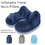 Custom Inflatable Neck Pillow with Packsack, 10 Second Inflating Travel Neck Pillow, 7" L x 4" W x 1" H, Price/piece