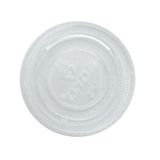 Blank Clear Plastic Cold Food Container Lids (For Plastic Souffle Cups)