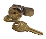 Blank Lock w/ 2 Keys for Internal Halyard Doors