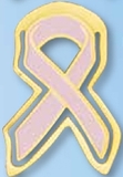 Custom Breast Cancer Awareness Ribbon Bookmark