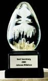 Custom Hand Blown Nirvana Glass Award (5
