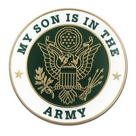 Blank Military - U.S. Army Son Pin, 1" Diameter