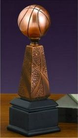 Custom Basketball Award (3"x10.5")