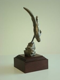 Custom River Otter Sculpture (7