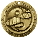 Custom 3'' World Class Martial Arts Medallion (G)