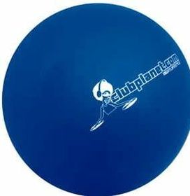Custom 16" Inflatable Solid Blue Beach Ball