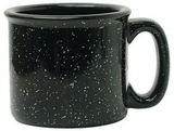 Custom Santa Fe Mug, Black, 3 9/16